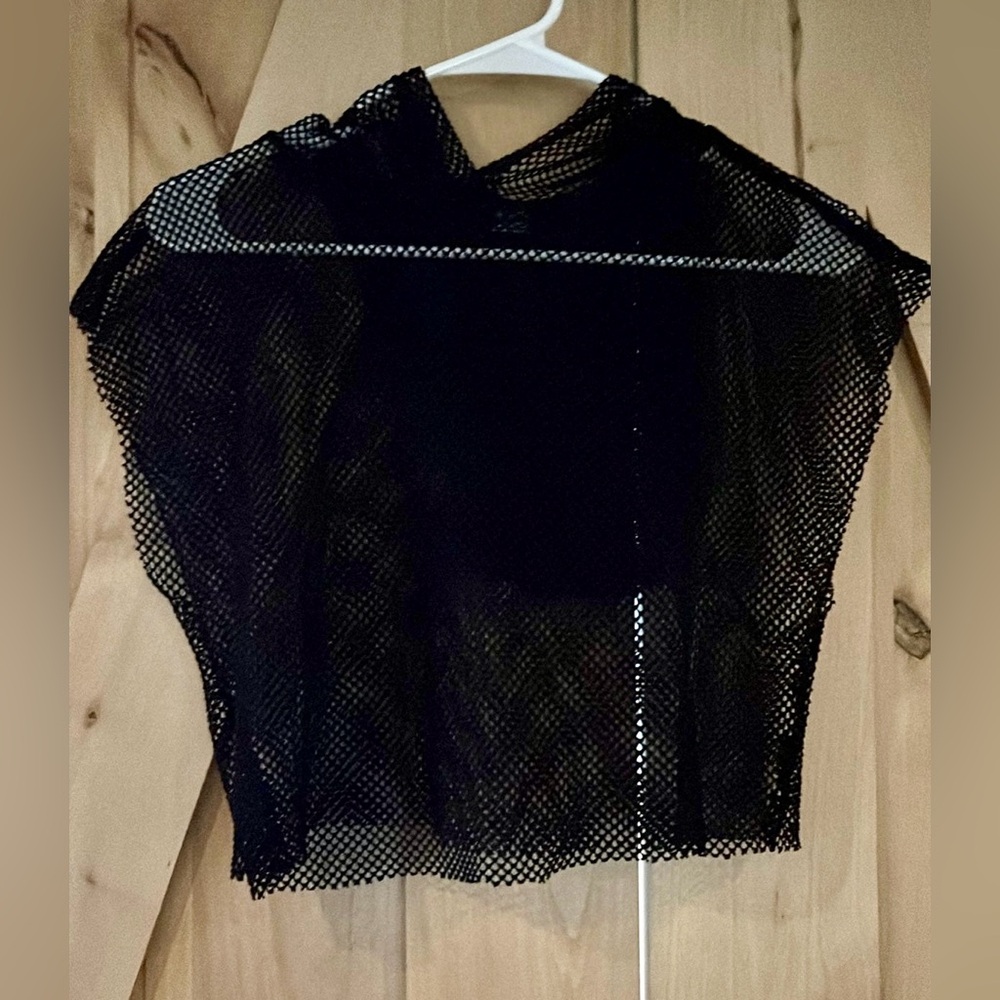 Redfox fishnet dance top - OS
